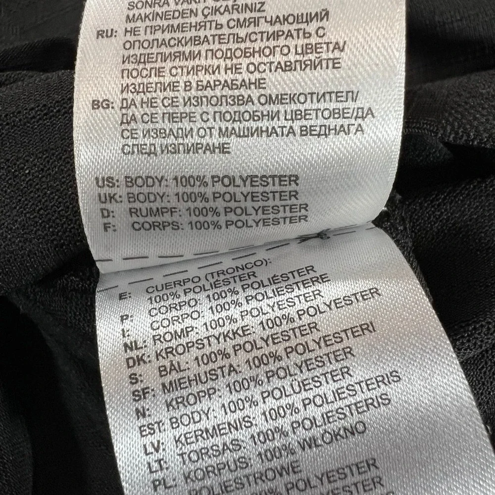 Adidas Golf Polo Shirt Mens M Black Performance‎ Short Sleeve